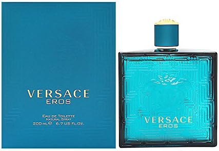 Eros by Versace Eau De Toilette Spray 6.7 oz for Men - 100% Authentic