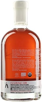Escuminac Canadian Maple Syrup – 16.9 Fl Oz Glass Bottle, Gift-Ready Box | Extra Rare Amber Rich Taste | 100% Pure & Organic | Gourmet Gift from Quebec, Canada