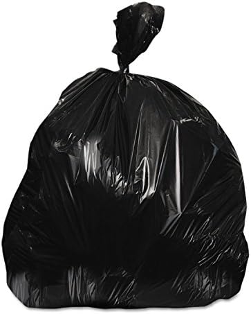 RePrime H4832TKX01 Can Liners, 16 gal, 1 mil, Black, 24-Inch x 32-Inch, 250/Carton