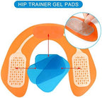 24pcs Hip Trainer Gel Pads ABS Gel Pad Replacement for EMS Buttock Trainer ABS Replacement Gel Sheet for ABS Hip Trainer Butt Toner