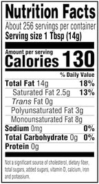Amazon Grocery, Peanut Oil, 128 Fl Oz, Pack of 2 (Previously Amazon Fresh, Packaging May Vary)