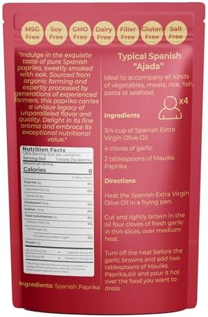 Mauiks You'll Never Walk Alone - Sweet Smoked Spanish Paprika, From ethical agriculture, 4.2 oz. Spices and seasonings. Gourmet herbs, spices & seasonings