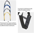 Adjustable Lift Walking Sling for Adults, Supportive Full Body Standing Harness Padded, Designed with Buckle Fastening Suitable for Patient Lifts for Walking
