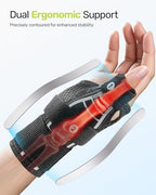 Thumb Brace & Wrist Brace Right Hand Left Hand for Carpal Tunnel Relief, Stable Thumb Splint for Arthritis Pain, Night Support Hand Brace for Tendonitis, Sprain, Women Men, Gray, S/M