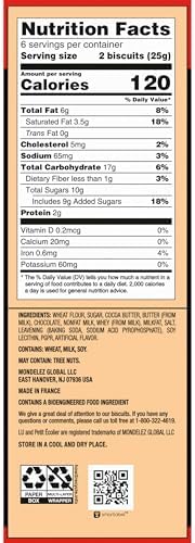 Lu Petit Ecolier European Milk Chocolate Biscuit Cookies, 12-5.3 oz Boxes