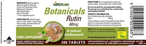 Lifeplan Rutin 60mg 300 Tablets