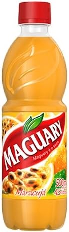 Maguary Passion Fruit Juice Concentrate - 16.9 FL.Oz | Suco Concentrado de Maracujá Maguary - 500ml - (PACK OF 12)