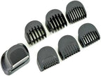 Beard Trimmer Replacement Head Compatible with Series 5，6 and 7 .1/2/3/5/7/9mm 6pcs Comb Trimming Attachment, for Electric Shavers 5018s5020s6075cc 7071cc7075cc7085cc7020s，5050cs6020s 6072cc
