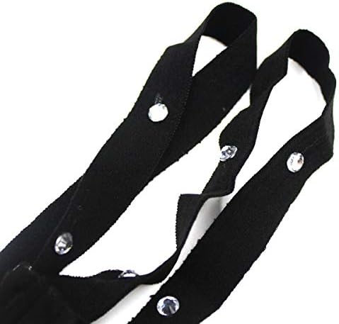 AIBEARTY Women Shiny Rhinestone Leg Wraps for Raves, Dancing, Music Festival