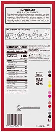 HERSHEY'S Milk Chocolate Santas, Christmas Candy Bars, 1.2 oz (36 Count)