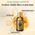 3PC (90ml) Belly Drainage Ginger Oil, Tummy Gingers Oil, Ginger Oil Drainage Massage, Ginger Essential Oil Care for Skin
