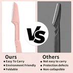 Dermaplaning Razors Tool for Women Face,3 PCS Eyebrow Razor,Facial Hair Removal for Women Sensitive Skin