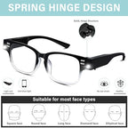 Magnifying Glasses with Light Reading Glasses Bright LED Readers with Lights Built in Glasses with Lights and Magnifier for Men Women Eyeglasses Lighted Magnifier Nighttime LED Reading Glasses+150
