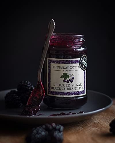 Thursday Cottage Handmade Reduced Sugar Blackcurrant Jam, 315g