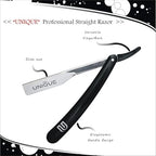 BARBER CUT THROAT SALON STRAIGHT RAZOR SHAVETTE RASOI RASOIRS +10 BLADES