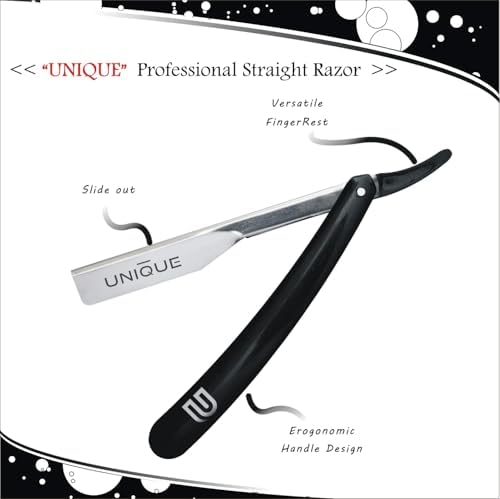 BARBER CUT THROAT SALON STRAIGHT RAZOR SHAVETTE RASOI RASOIRS +10 BLADES