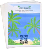Oasis Supply 25 Piece O-Grade Wafer Paper Pack, 8" by 11"