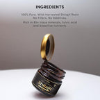 Himalayan Shilajit Resin - Gold Grade, US-Lab Verified&Tested, 500 mg Maximum Potency, 85 Trace Minerals with Fulvic & Humic Acid, Energy & Immune Support, 30g
