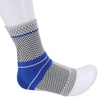Ankle Brace, Sports Ankle Braces Adjustable Breathable Ankle Stabilizer Silicone Ankle Sleeve Support for Sprains Strains Sports Ankle Support Men Women Ankle Stabilization Braces(M)