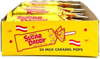 Sugar Daddy Milk Caramel Pop, 1.7-Ounce Pops (Pack of 24)