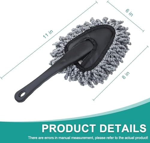 2 Pcs Super Soft Microfiber Duster Brush, Car Dash Cleaner, Cleaning Brush, Dusting Tool, Cleaning Tools for Car Cleaning, Home Kitchen, Computer