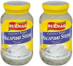 Buenas Beans and Gels in Syrup (Macapuno String, 2 Pack)