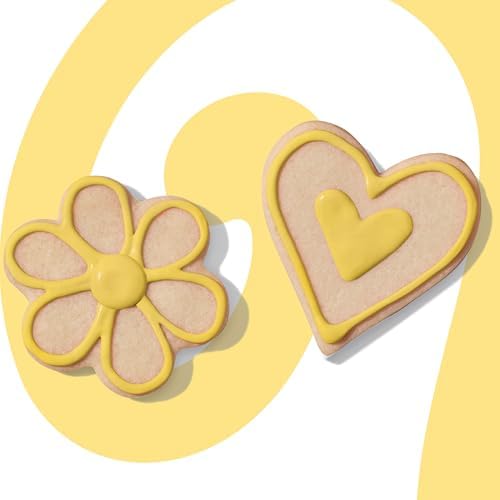 Wilton Cookie Icing - Quick, Easy-To-Use and Ready for Cake and Cookie Decorations, 9 Ounce, Yellow