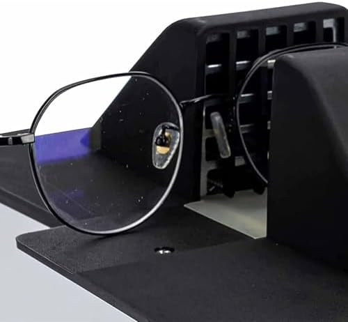 Eyeglasses Frame Heater,1500W Optical Eyeglasses Frame Warmer,Hot and Cold Air Switching,80℃-130℃ Temperature Adjustable,Ceramic Heating,for Non-Metal:Resin/Sheets/Spectacle Frames,110V