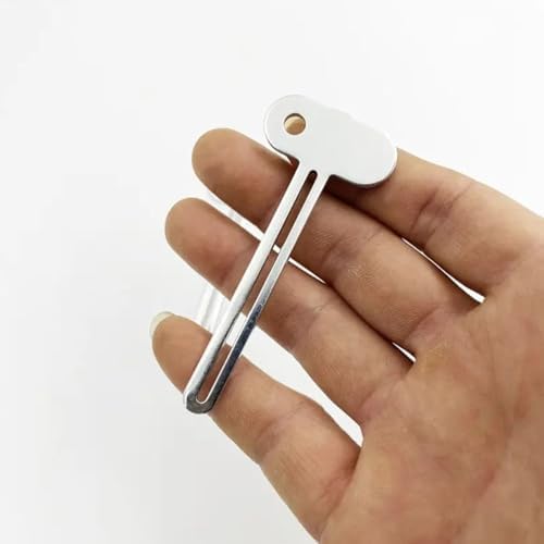 3 Inch Toothpaste Squeezer,4 Pieces Toothpaste Roller Presser Keys,Metal Tube Squeezing Gel Extruder Rolling Aids for Bathroom