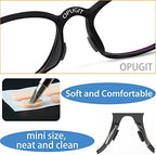 OPUGIT Nose Pads Soft Foam Adhesive Anti-Slip Eyeglass Nose Pads,16 Pairs for Glasses Eyeglasses Sunglasses,1.0mm, Skin Color
