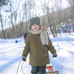 KESYOO Anti-Lost Glove Lanyard Kids Mitten Rope Adjustable Nylon Winter Glove Holder Strap for Outdoor Use Blue