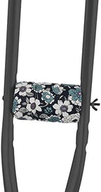Crutch Pads Padding for Walking Arm Crutches Universal Underarm Padded Handle Crutch Pads and Hand Grip Covers (1 Pair)(N04P)