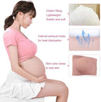 YRZGSAWJ Silicone Pregnant Belly 9 Month Artificial Fake Pregnant Belly Lifelike Skin for Actor Maternity