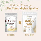 Organic Garlic Powder, 3 lb | Premium Raw Allium Sativum Bulb | Pungent & Savory Flavor | Great for Meats, Vegetables & Spice Mixes | Additive Free, Non-GMO, Bulk Supply