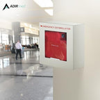 AdirMed AED Cabinet, Non Alarmed AED Defibrillator Wall Mounted, Easy Access AED Box