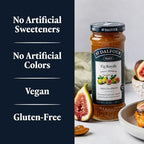 St. Dalfour Fig Royale Fruit Spread - 10oz - 100% from Fruit, No Artificial Ingredients, Non-GMO, No Cane Sugars, All Natural, Made in France