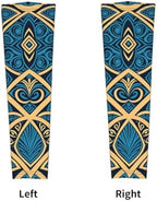 ZhongGuo cute Dolphin Printed Compression Arm Sleeves,Cooling Sun Protection Arm Sleeves for Men Women - Outdoor Sports