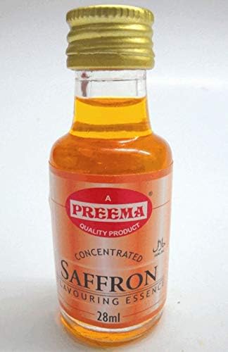 Preema Saffron Flavouring Essence - 2x28ml (2 Pack)