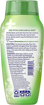 Vagisil Feminine Wash for Intimate Area Hygiene,Healthy Detox,All Over Body Wash for Women,Gynecologist Tested,Hypoallergenic and pH Balanced,12 Fl Oz,(Pack of 6)