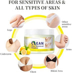 Lemon Hair Removal Powder For Men & Women,Bikini,Legs,Underarm& Chest,Hand,for All Skin Types,7.76oz