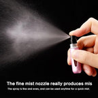 Travel Perfume Bottle Refillable - 5ml Mini Portable Perfume Atomizer Sprayer, Leak-Proof Design, Pack of 8 with Color Options