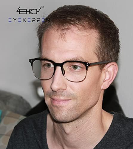 Eyekepper Reading Glasses Women Men 4-Pack Design Semi-rim Readers Eyeglasses +2.00
