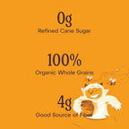 Good Grains Organic Honey Puffs Cereal - No Refined Sugar (0G), Sweetened with Organic Honey, Good Source of Fiber (4g), Whole & Ancient Grain Puffed Breakfast Cereal - 1 Count