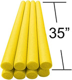 Oodles of Noodles 2 inch x 35 Inch Craft Foam (Yellow)