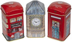 British Heritage Big Ben 3x Mini Tea Tin Gift Pack with 28 Teabags