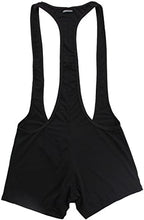 Kaerm Mens Bulge Pouch Boxer Shorts Romper Jumpsuit Athletic Gymnastic Wrestling Singlet Jockstrap Bodysuit