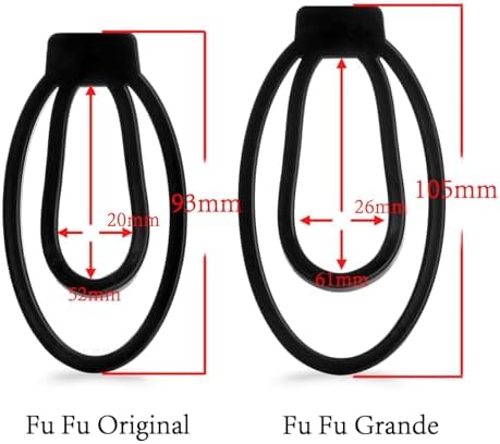 2 Sizes Men's Flat Protection Cage Set with 1 Adjustable 3-Way Elastic Band-USZB23 (White)
