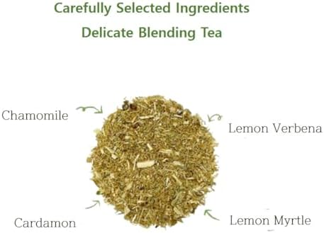 MEDIPRESSO Tea Capsules for Nespresso, Blend Teas, 10 pods (Pack of 1) Made in Korea (Chamomile Citrus Tea Capsule)