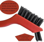 6-Pack Nylon Cleaning Brushes - Non-Scratch Nylon Bristles for Delicate Surfaces & Daily Cleaning | Ergonomic Grip with Mini Head & Hanging Hole