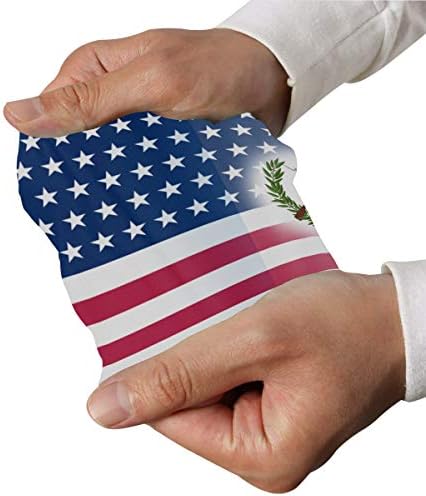 Y-RED-AA Vcmaluco USA Guatemala Flag Cooling Arm Sleeves Cover Uv Sun Protection for Men Women Running Golf Cycling Arm Warmer Sleeves 1 Pair